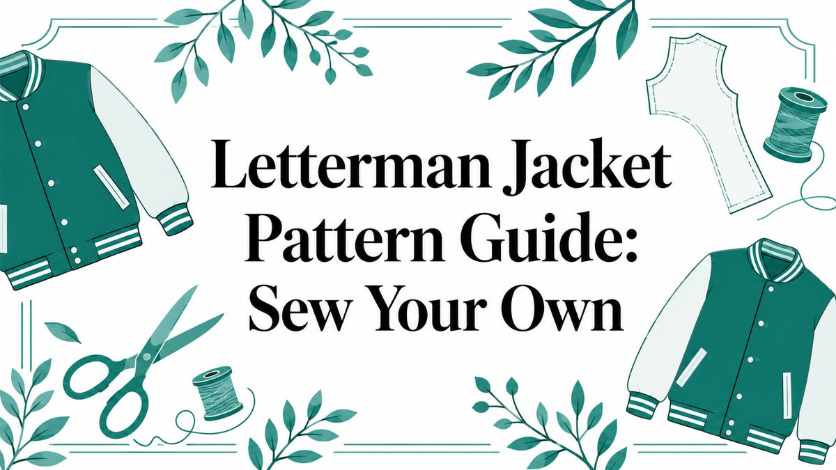 Letterman Jacket Pattern Guide: Sew Your Own