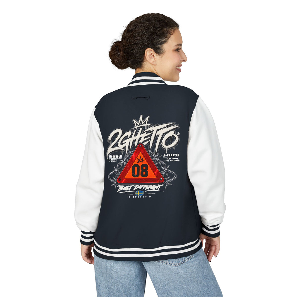 2Ghetto Back Alley Letterman Jacket