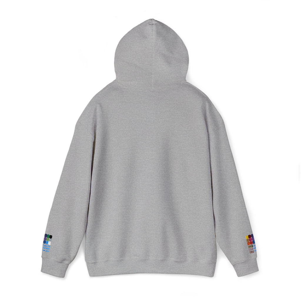 2Ghetto Ghost Block Hoodie - White