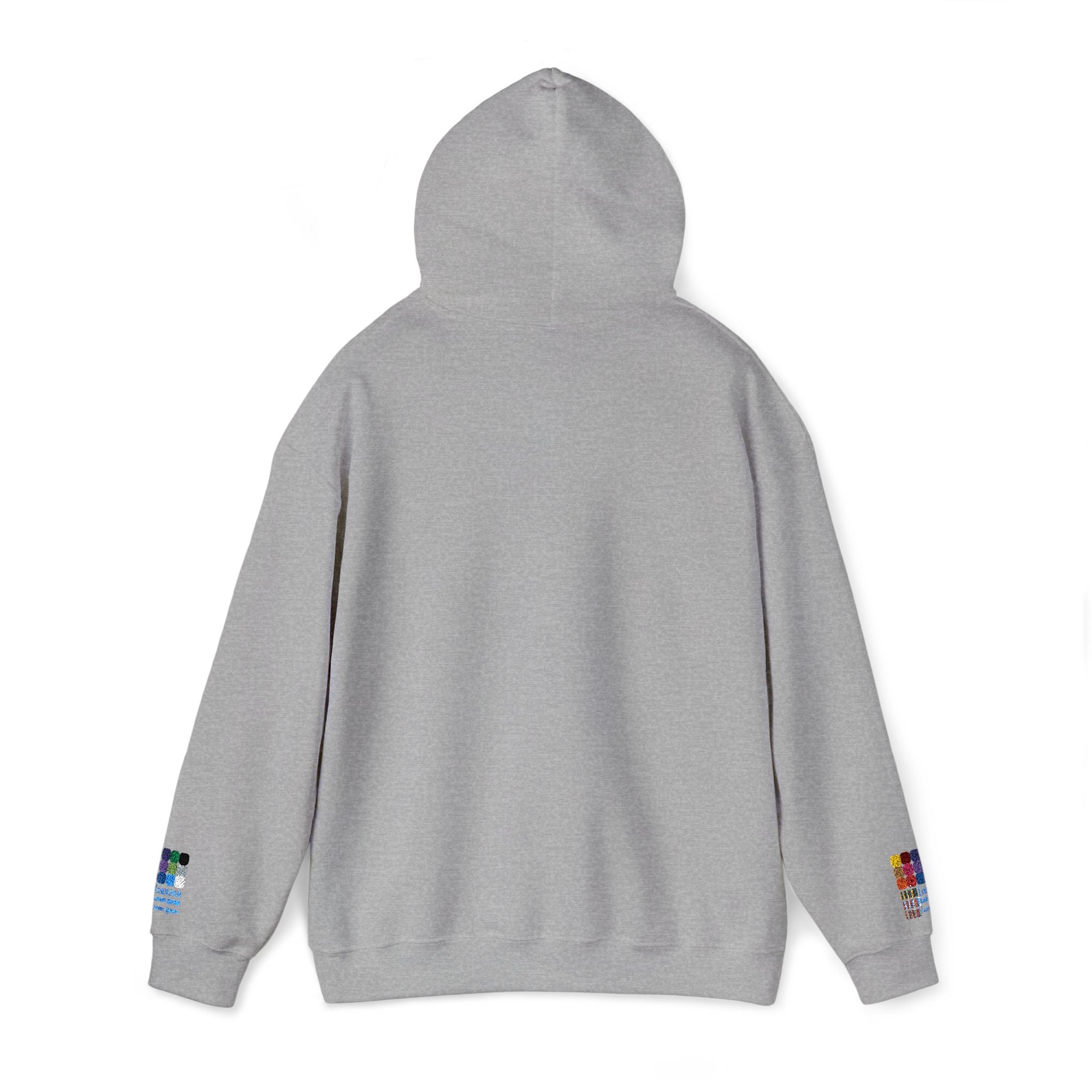 2Ghetto Ghost Block Hoodie - White