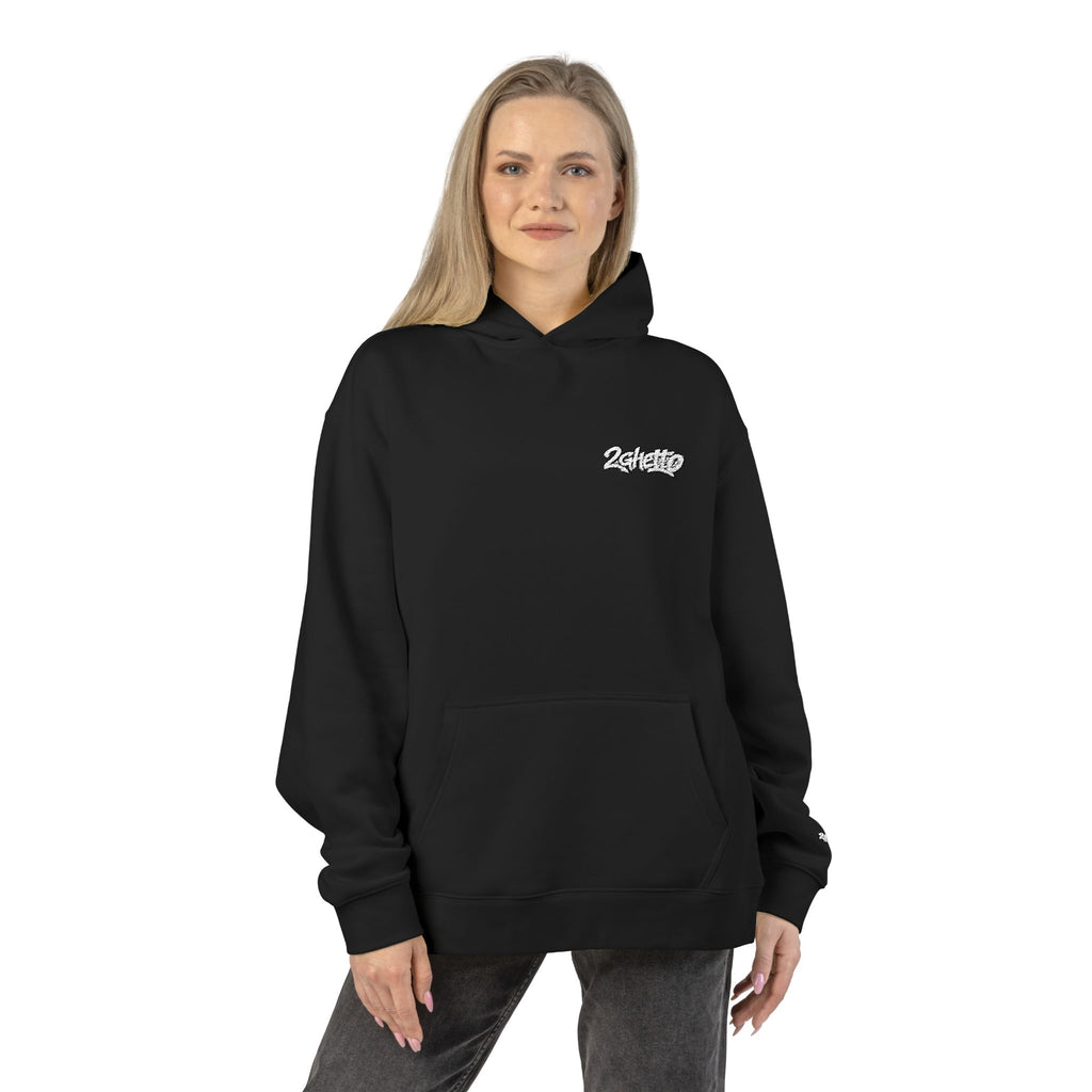 2Ghetto Midnight Block Hoodie - Black