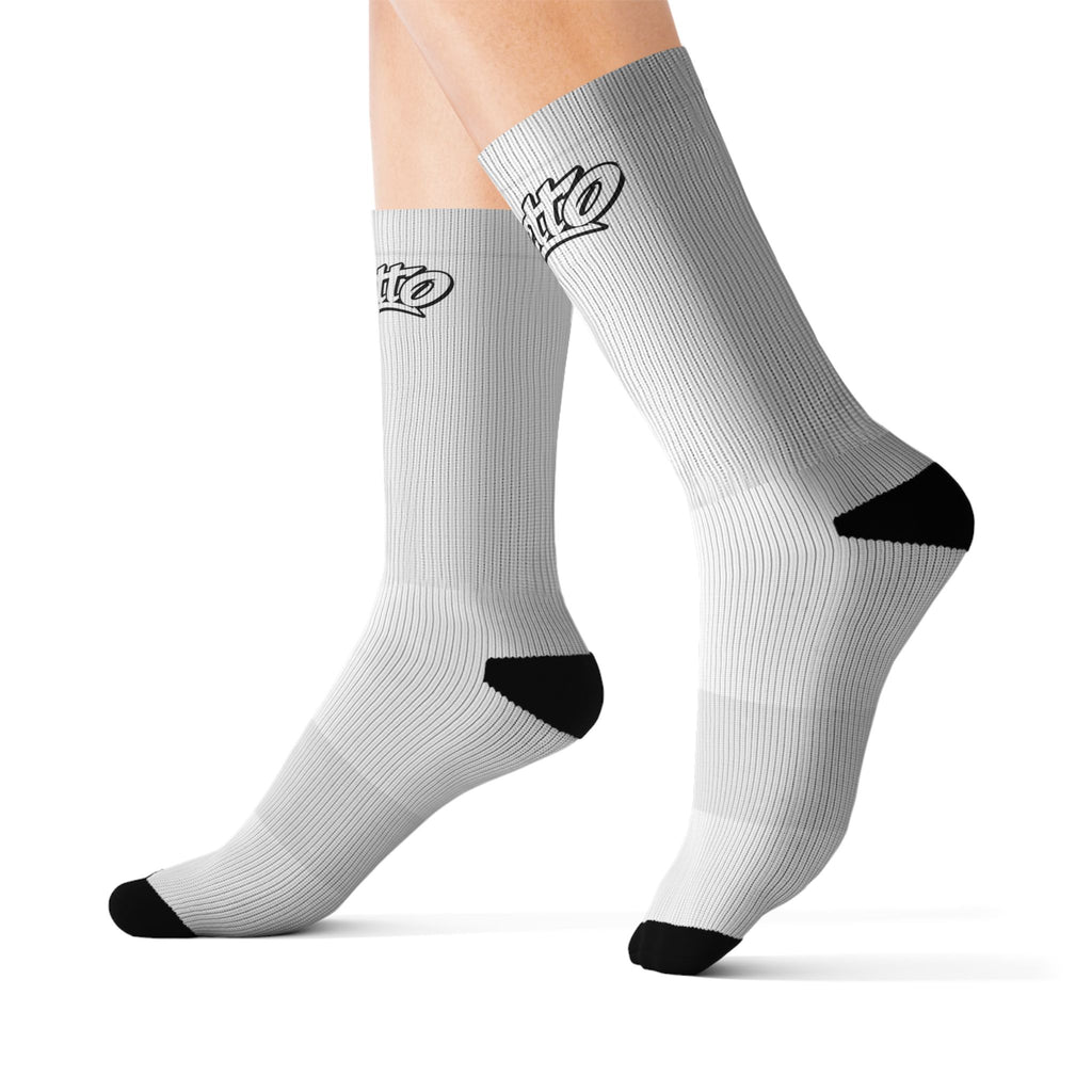 2Ghetto Sidewalk Signal Crew Socks