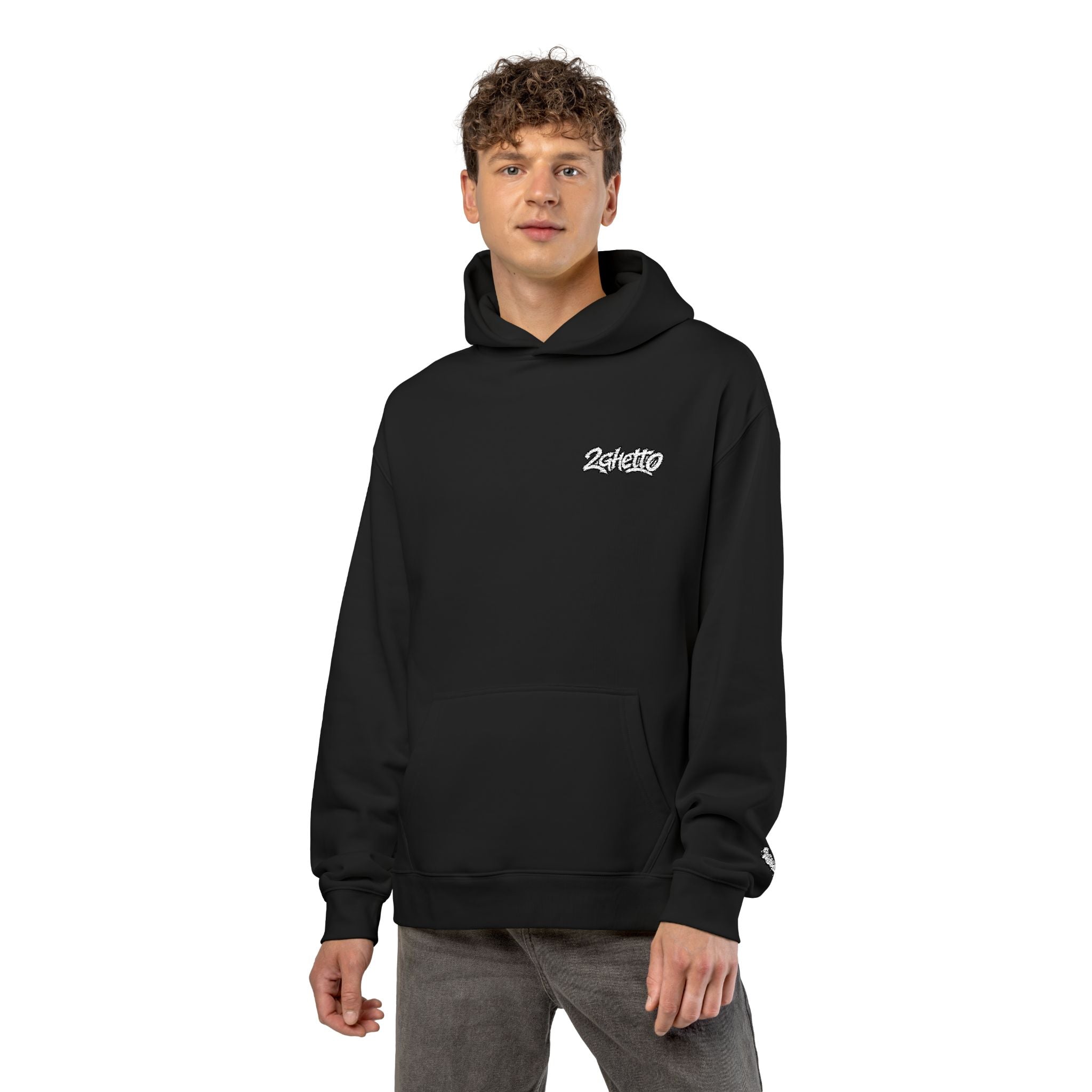 2Ghetto Midnight Block Hoodie - Black