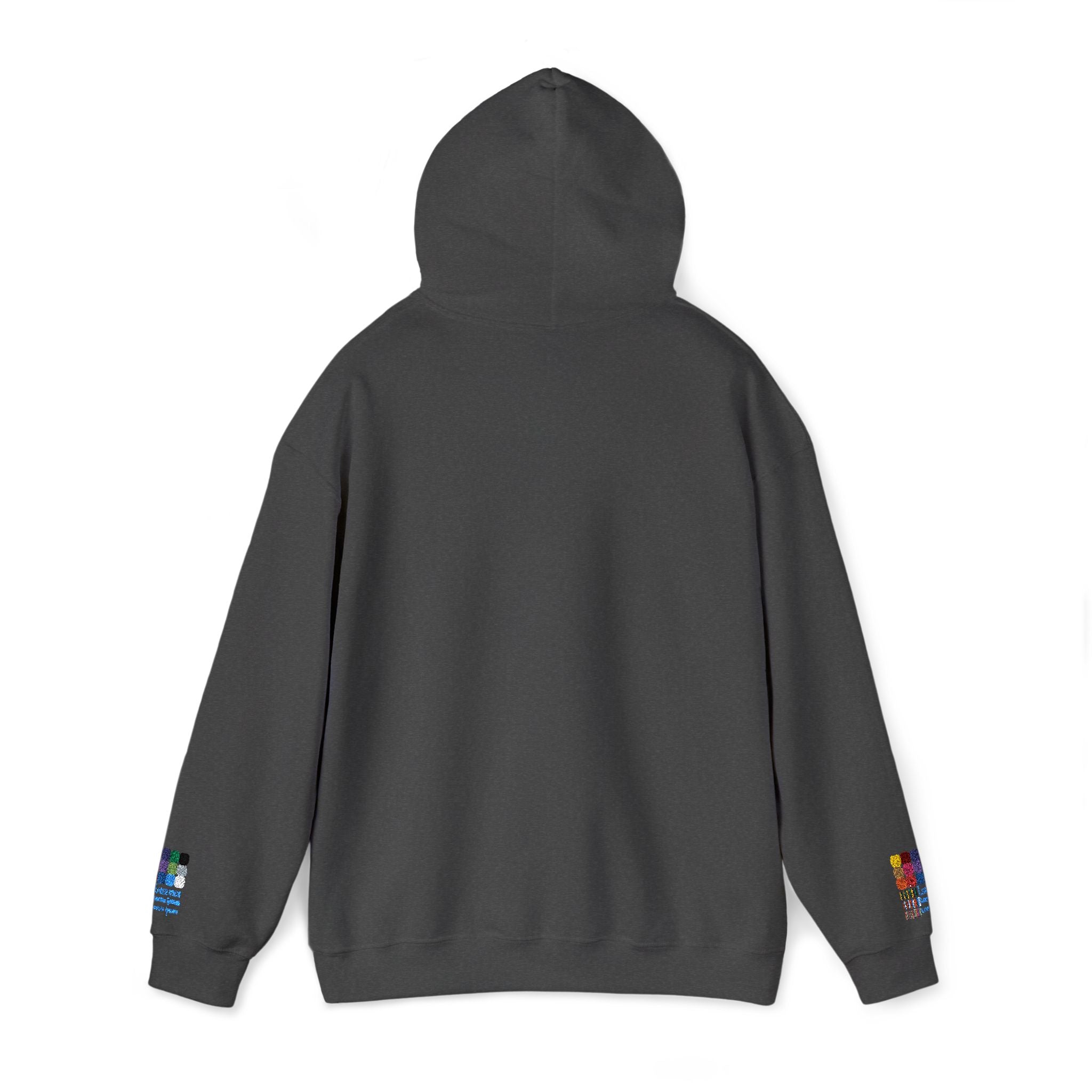 2Ghetto Ghost Block Hoodie - White