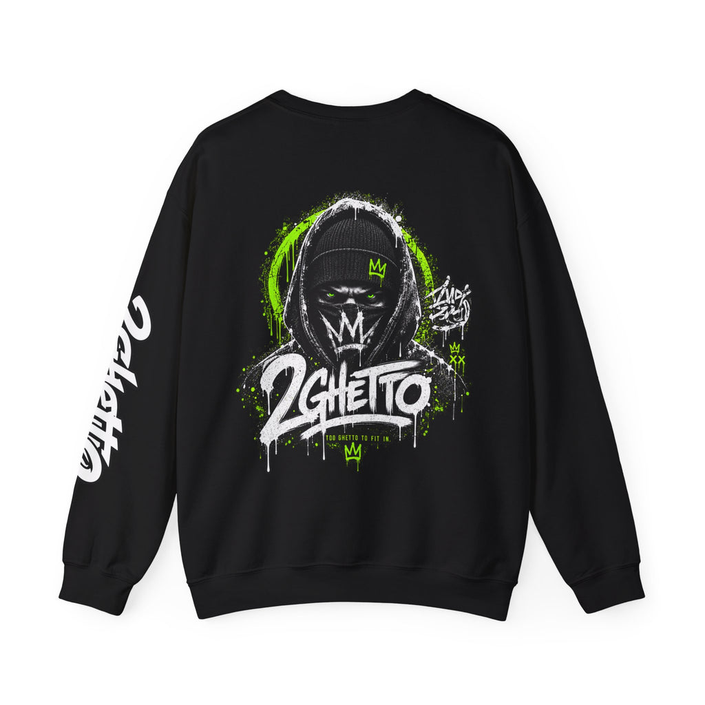 2Ghetto Graffiti Crewneck Sweatshirt