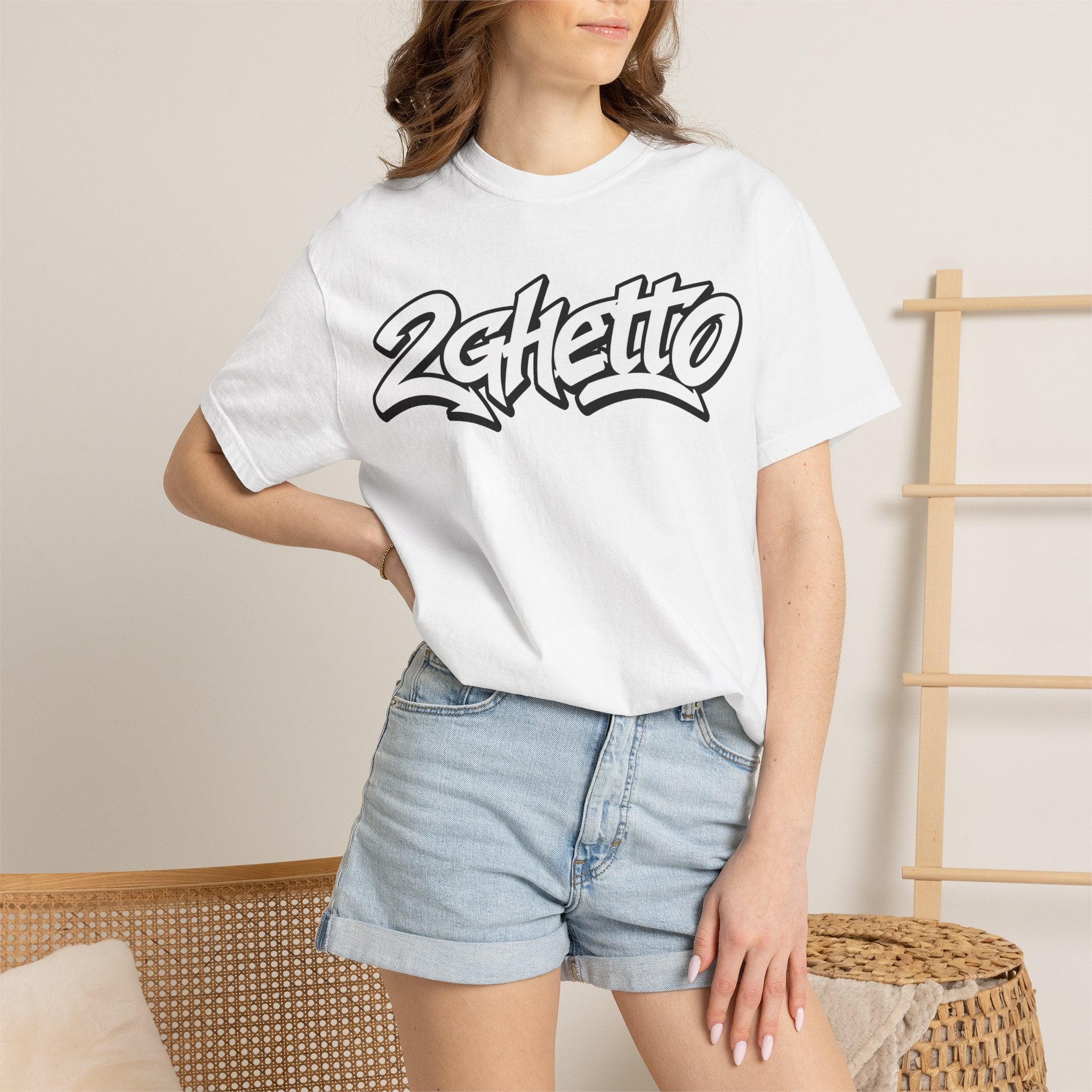 2Ghetto Wallmark Logo T-Shirt