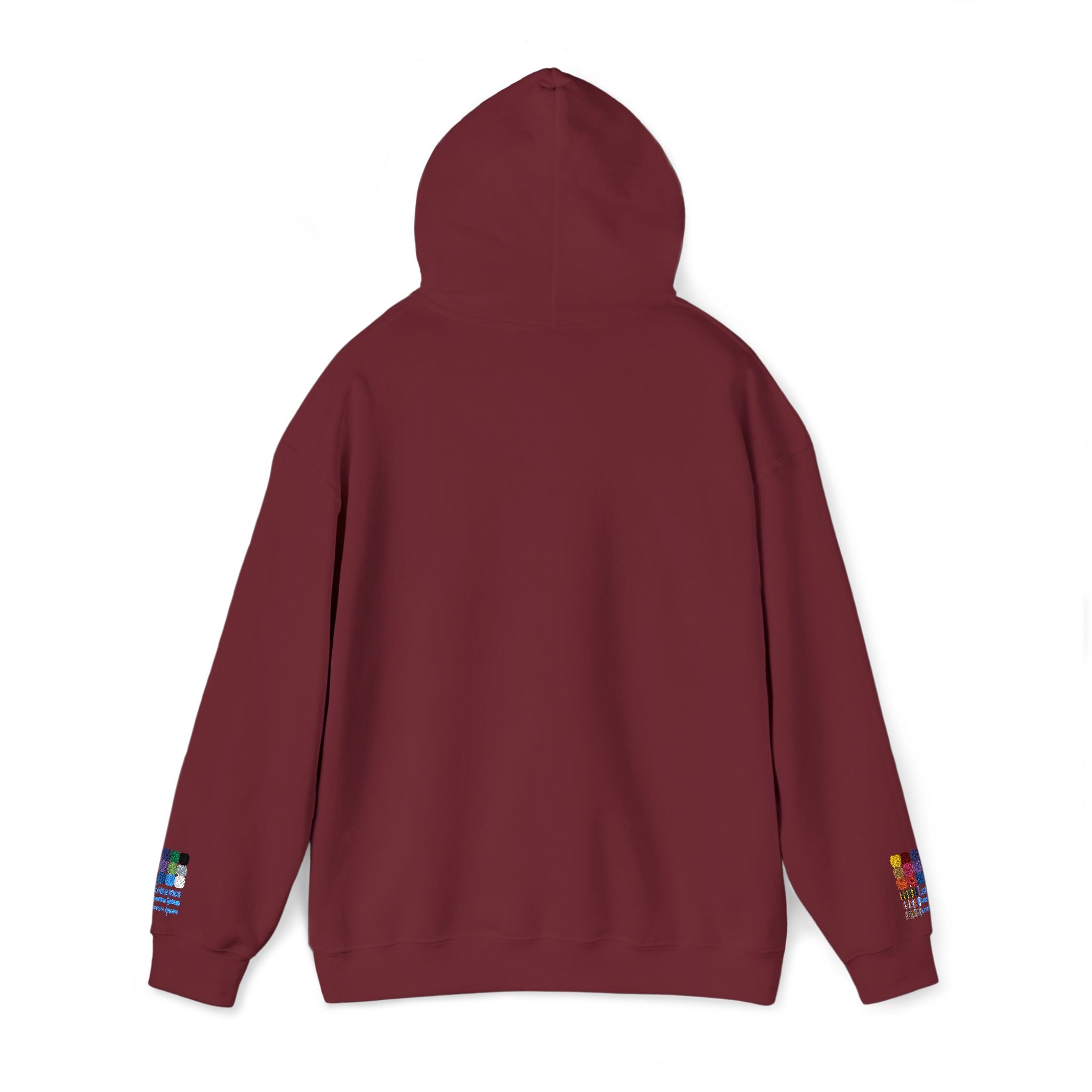 2Ghetto Ghost Block Hoodie - White