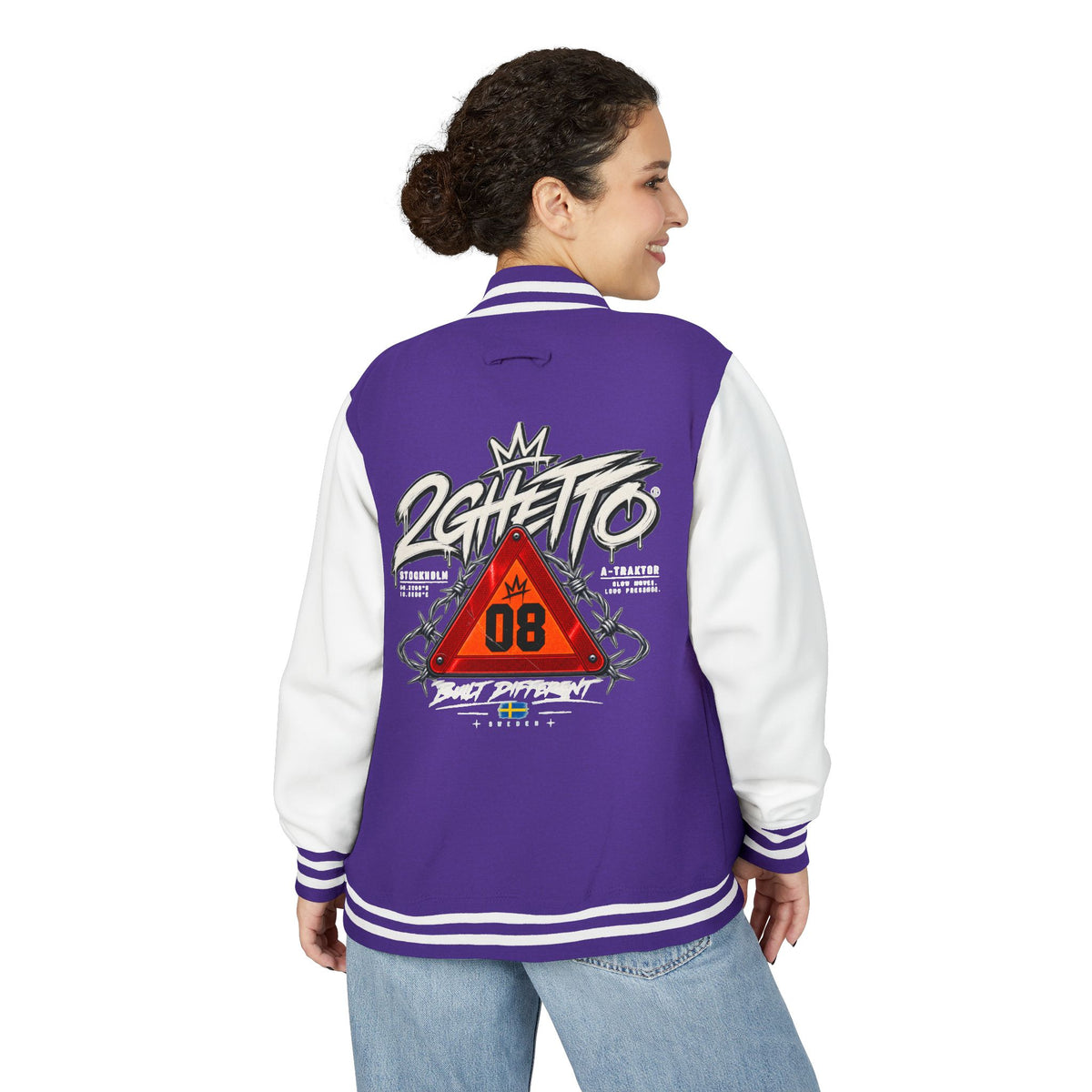 2Ghetto Back Alley Letterman Jacket