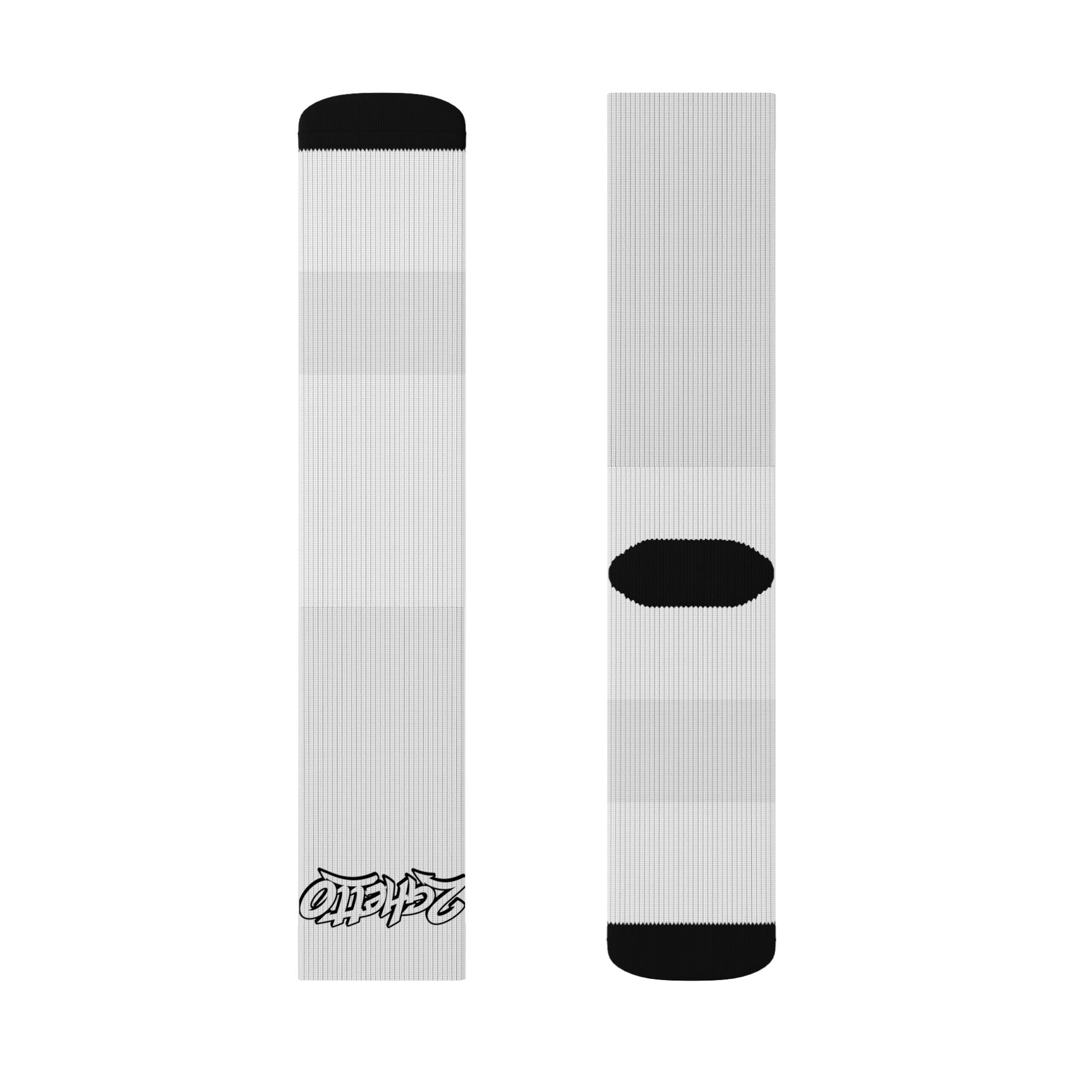 2Ghetto Sidewalk Signal Crew Socks