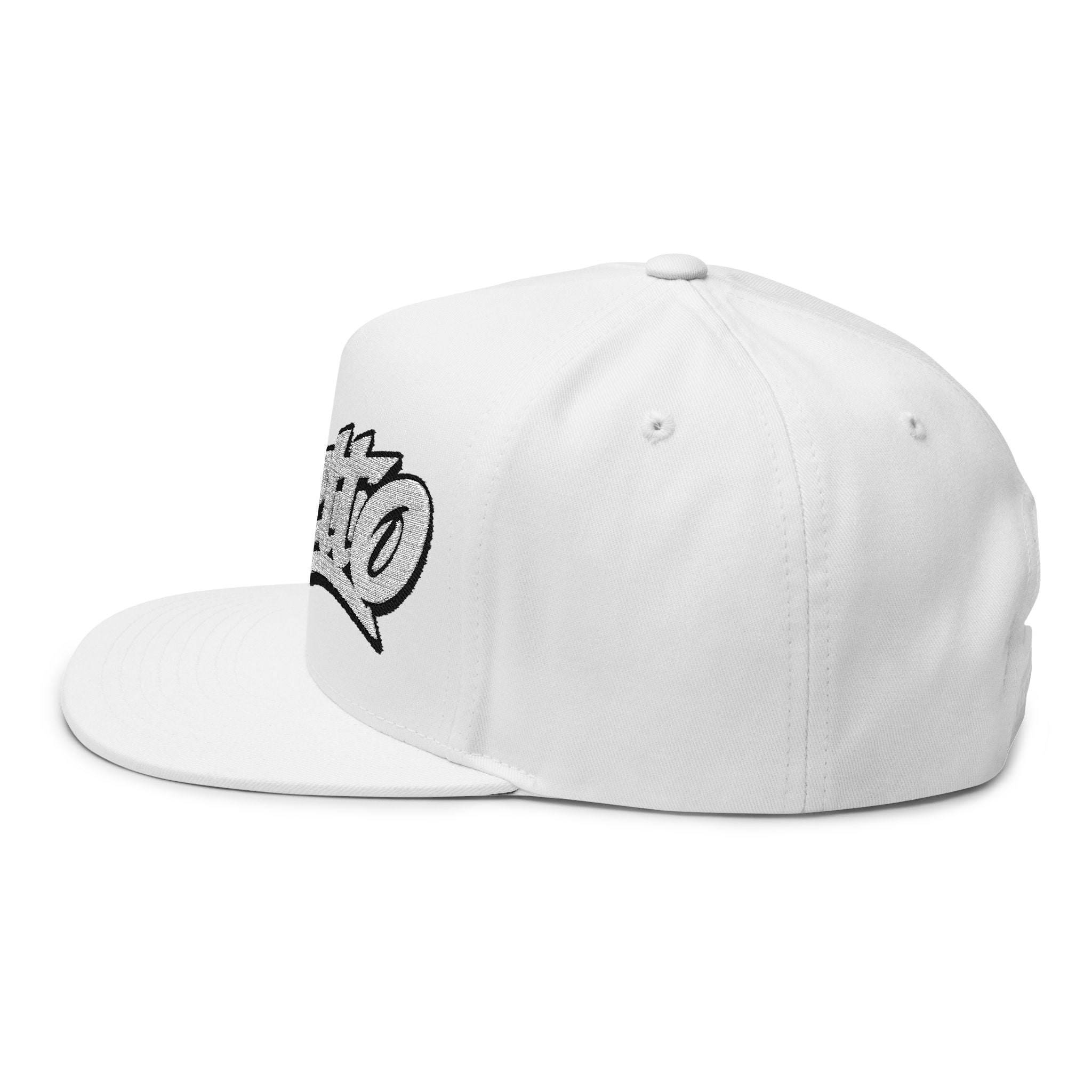 2Ghetto Blockline Snapback - White