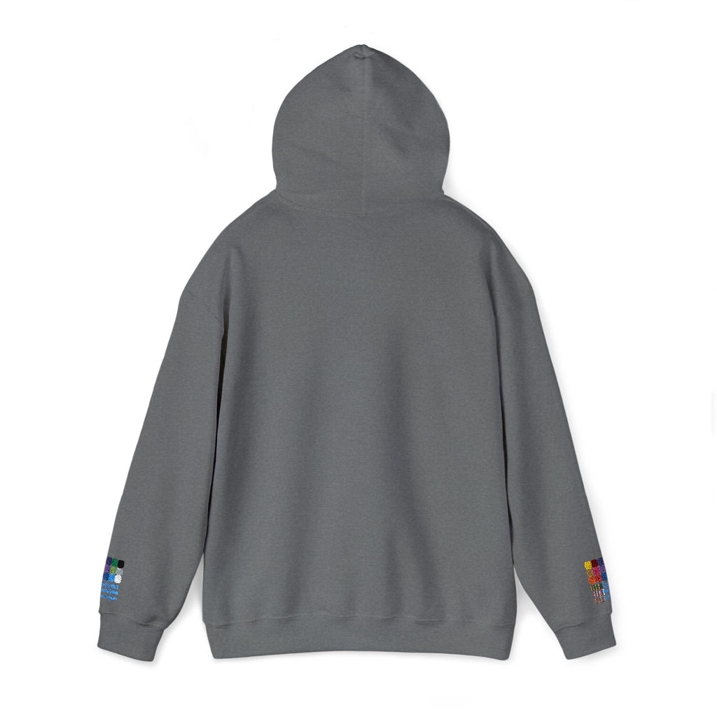 2Ghetto Ghost Block Hoodie - White