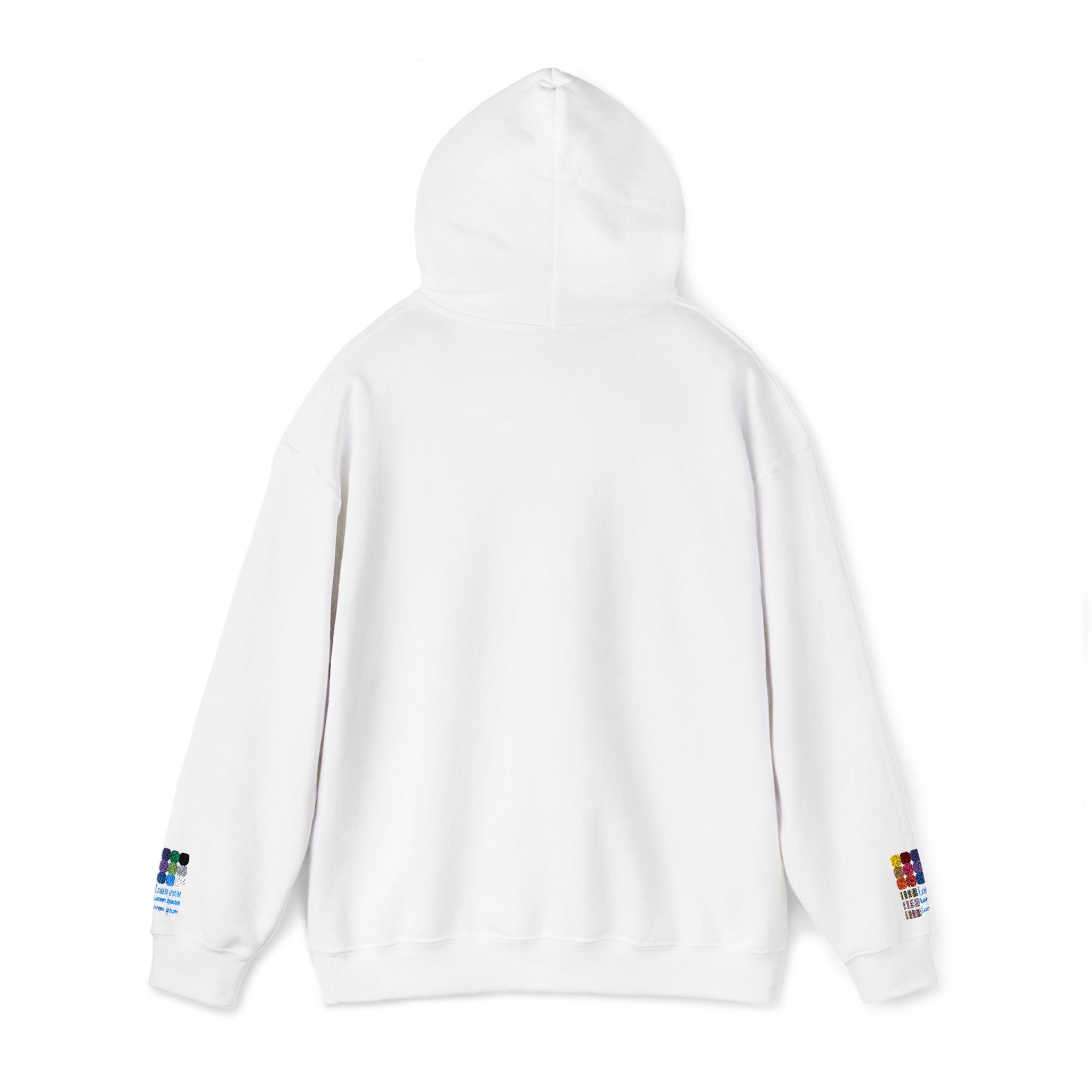 2Ghetto Ghost Block Hoodie - White