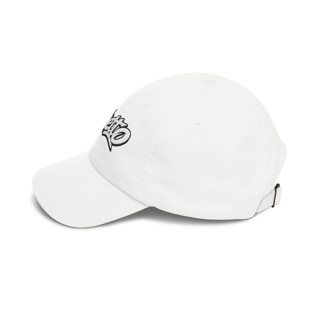 2Ghetto Alley Crown Dad Cap - White