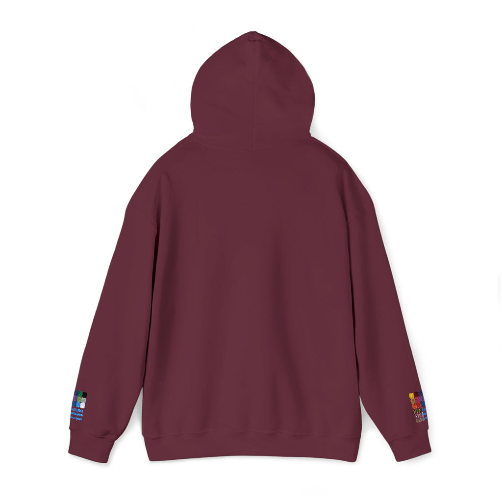 2Ghetto Ghost Block Hoodie - White