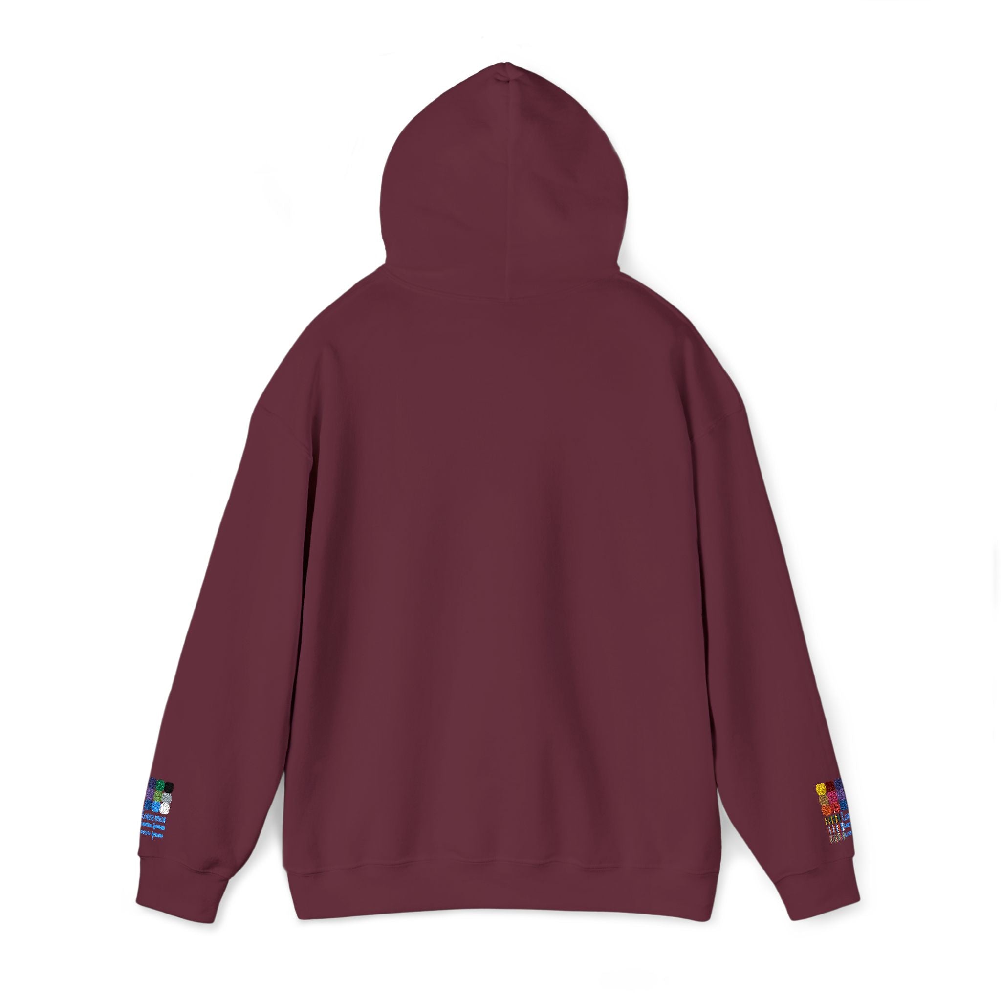 2Ghetto Ghost Block Hoodie - White